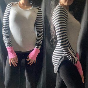 ⭐️ Active High Low Long Sleeve Thumb-hole Top